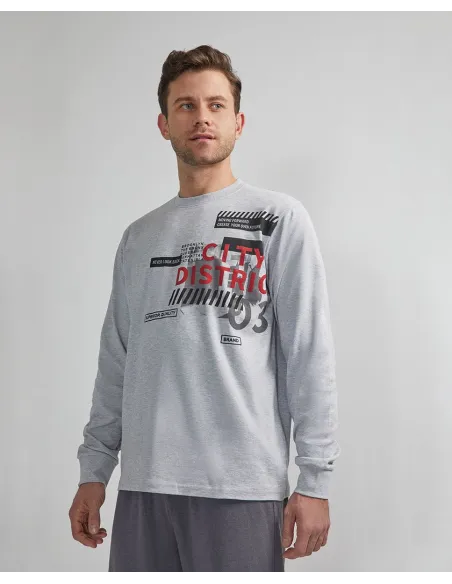 Pijama Cro M/L Interlock Cuty