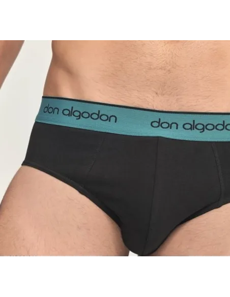 Pack 2 Slip Cro Algodon Liso