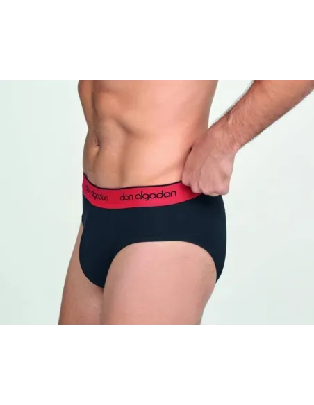 Pack 2 Slip Cro Algodon Liso