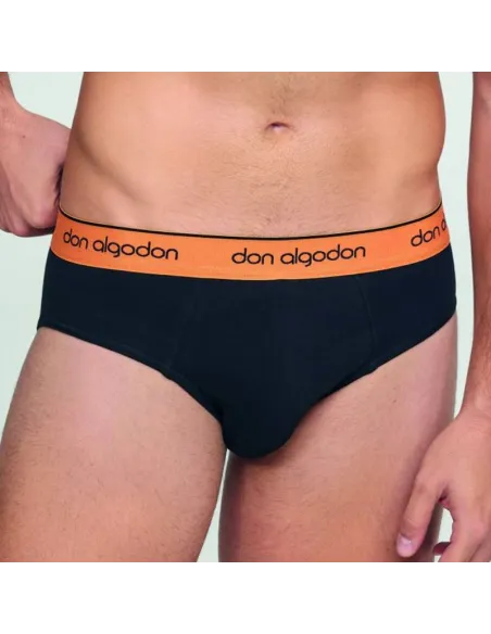 Pack 2 Slip Cro Algodon Liso