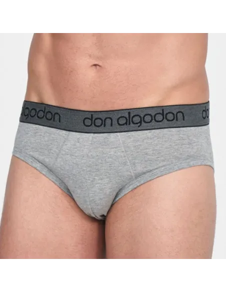 Pack 2 Slip Cro Algodon Liso