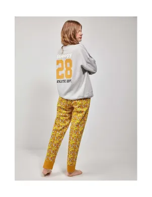 Pijama Sra M/Larga Snoopy Fw24/25 2
