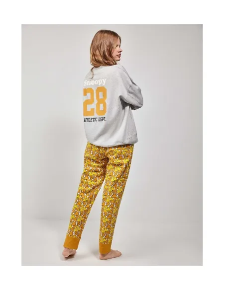 Pijama Sra M/Larga Snoopy Fw24/25