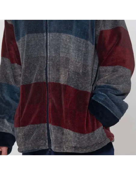 Bata Cro M/Larga Cremallera Corta