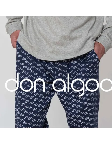 Pijama Cro M/L Interlock Don Algodon
