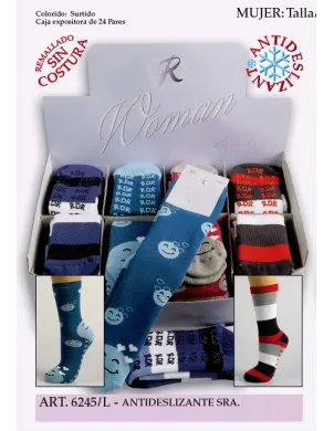 Calcetin Sra Antedeslizante Fantasia 2