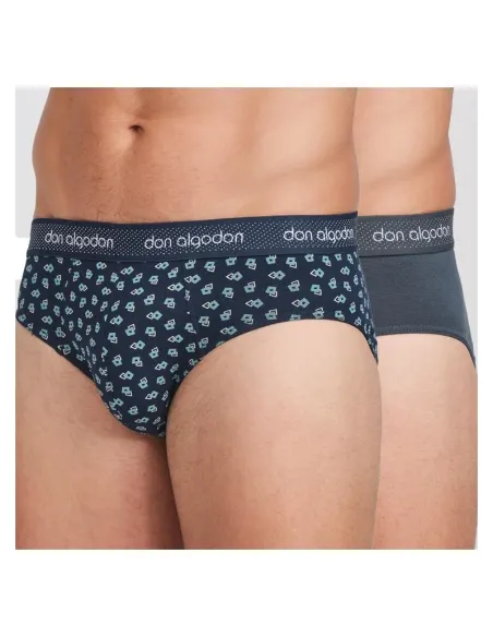 Pack 2 Slip Cro Algodon Fantasia Ps54