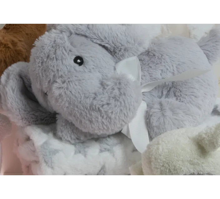 Manta Bebe 80x110 + Muñeco