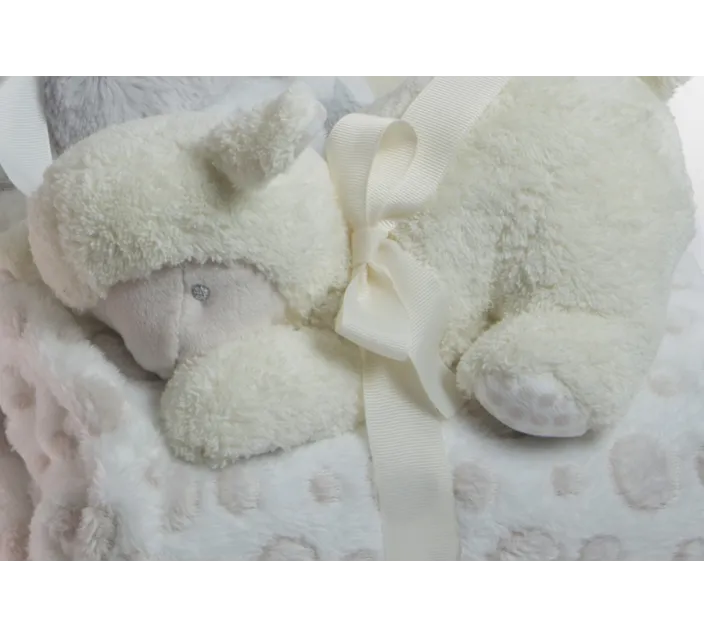 Manta Bebe 80x110 + Muñeco