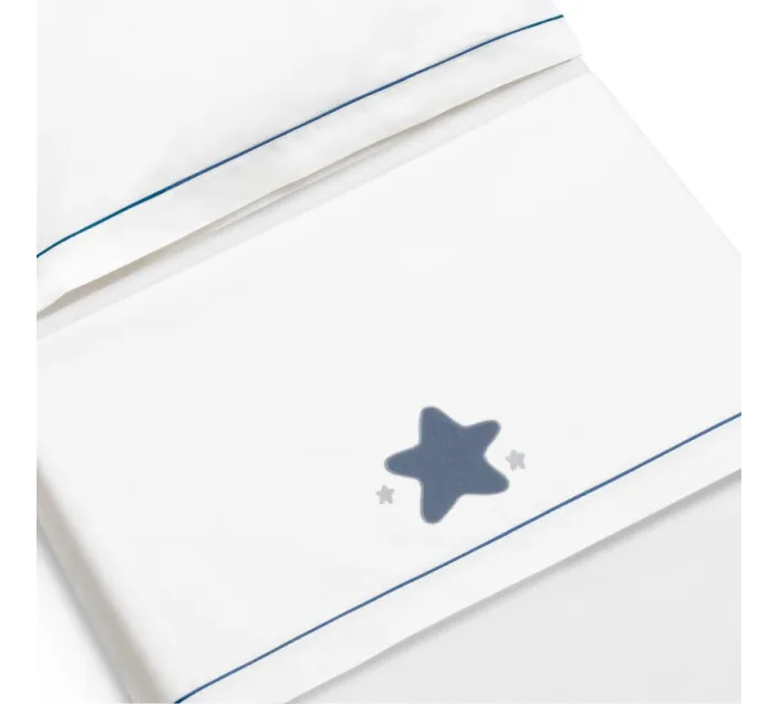 Triptico Minicuna 100%Cotton Estrella