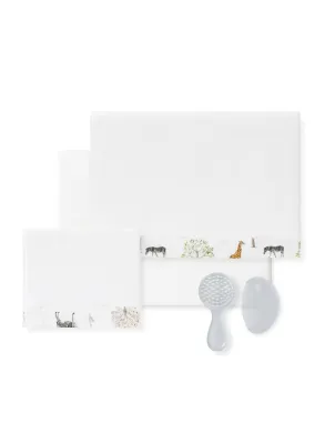 Triptico Cuna 120x60 100%Cot Serengueti+Kit Peine 2