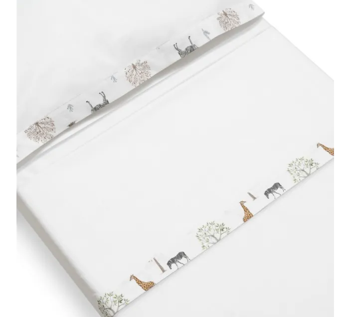 Triptico Minicuna 100%Cotton Serengueti