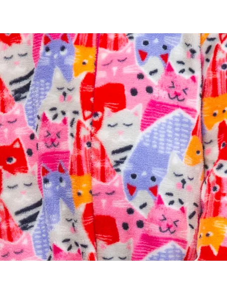 Pijama Pelele Manta Gatitas