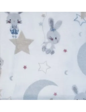 Manta Bebe Suave Doble 105x75 2