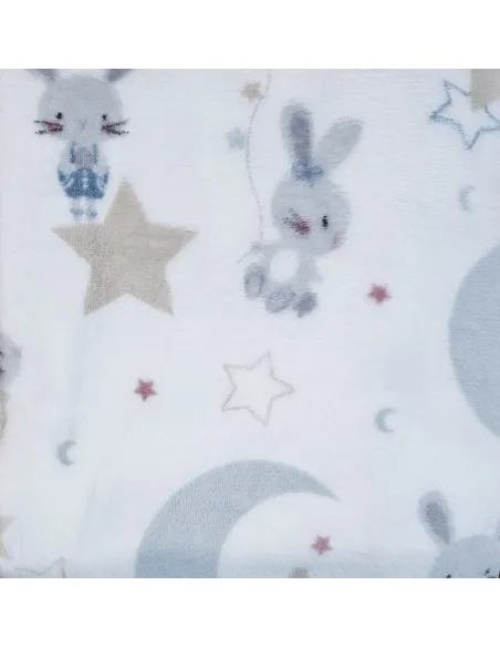 Manta Bebe Suave Doble 105x75