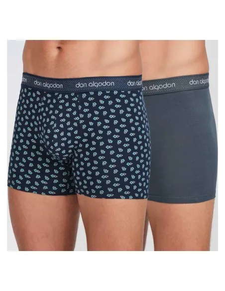 Pack 2 Boxer Cro Algodon Fantasia Pb54