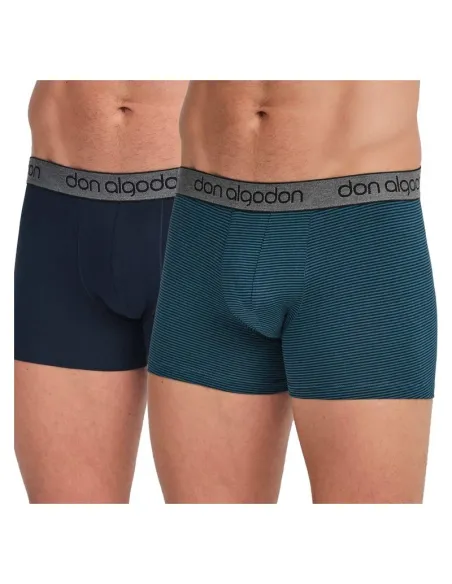 Pack 2 Boxer Cro Algodon Surtido