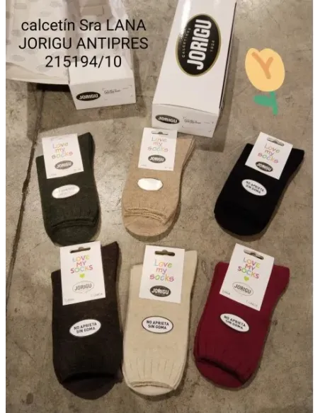 Calcetines Lana Sra Lisa Antipress