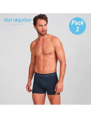 Pack 2 Boxer Cro Algodon Fantasia Pb64 2