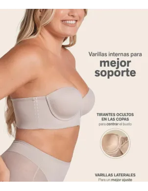 Sujetador Sra Bustier Leonisa 11911 B