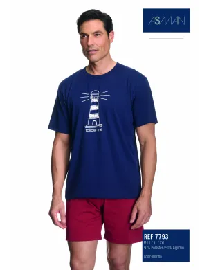 Pijama Cro M/C C/Rdo Faro Follow Me