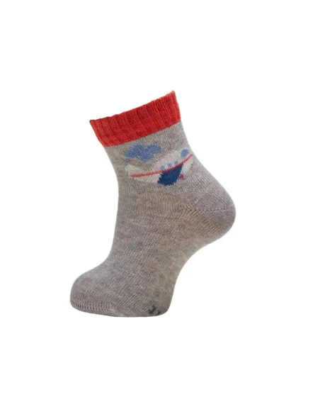 Calcetin Infantil Fantasia Tobillero Avion