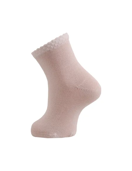 Calcetin Algodon Liso Puño Kuki
