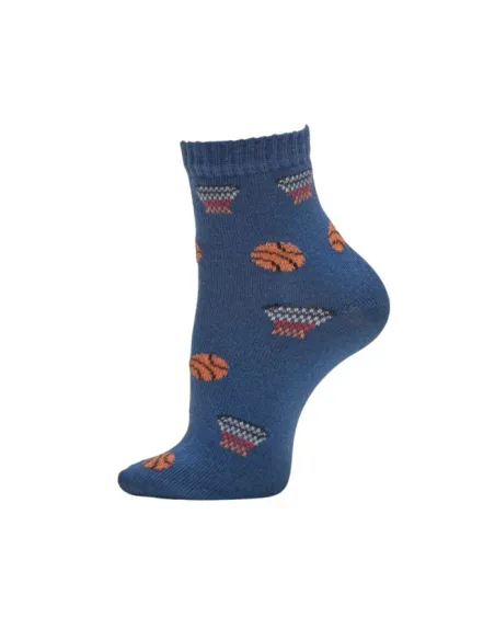 Calcetin Infantil Algodon Tob Basket