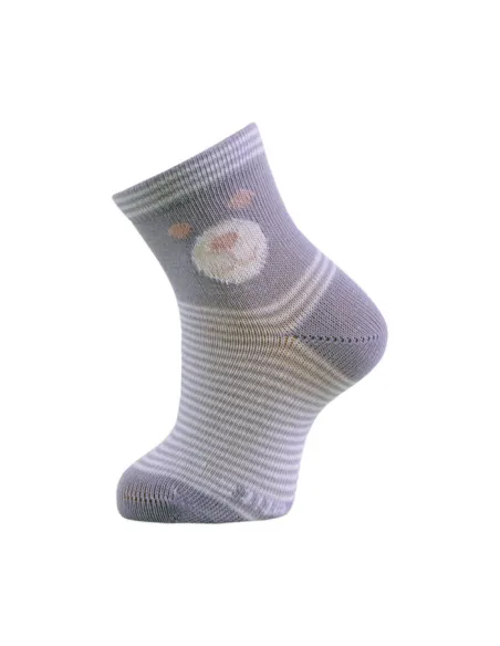 Calcetin Infantil Fantasia Rayado Osito