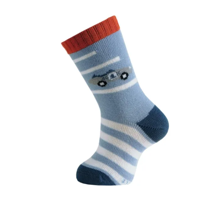 Calcetin Infantil Modal Fantasia Car