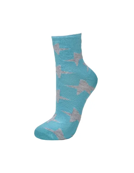 Calcetin Sra Fantasia Tobillero Rulo 24p