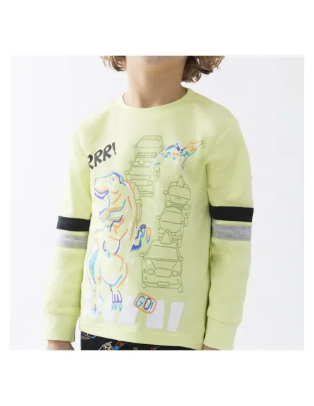 Pijama Infant M/L Niño Interlock Rrr Verde