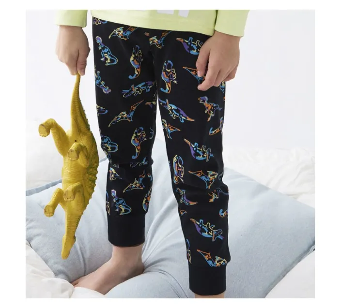 Pijama Infant M/L Niño Interlock Rrr Verde