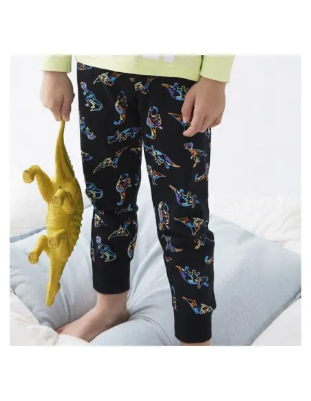 Pijama Infant M/L Niño Interlock Rrr Verde