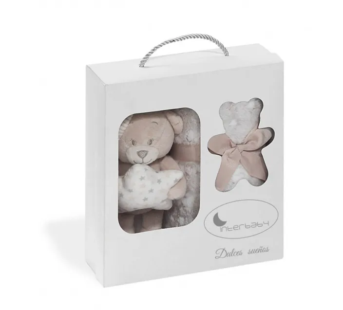 Manta Oso Estrella + Peluche