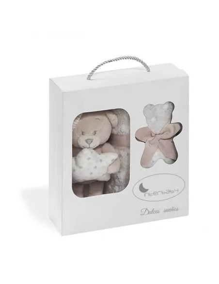 Manta Oso Estrella + Peluche