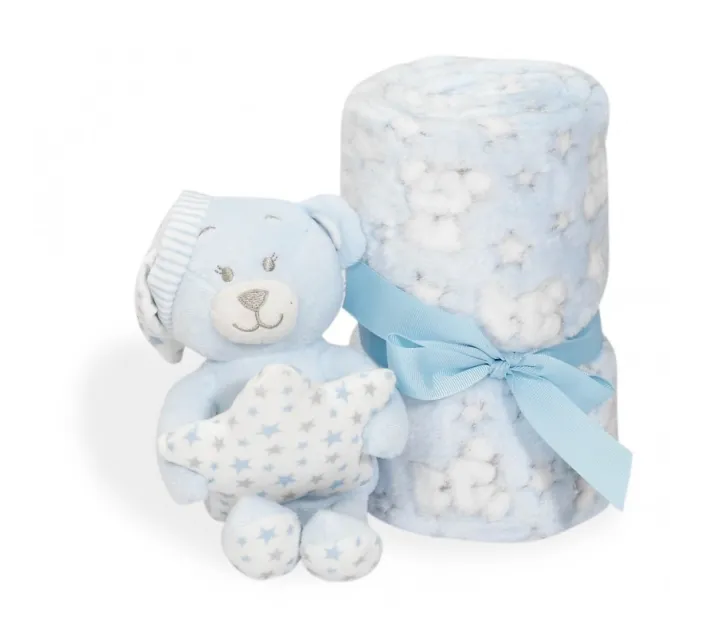Manta Oso Estrella + Peluche