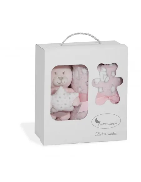 Manta Oso Estrella + Peluche