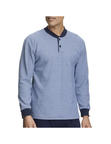 Pijama Cro M/Larga Tapeta Rayas