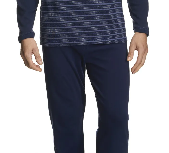 Pijama Cro M/Larga Redondo Estampado