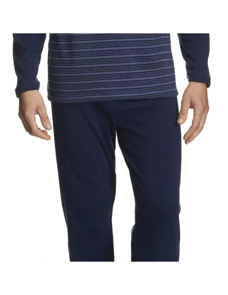 Pijama Cro M/Larga Redondo Estampado