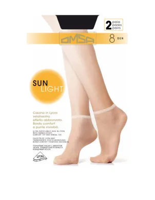 Pack 2 Calzinos Socquetes Sunlight