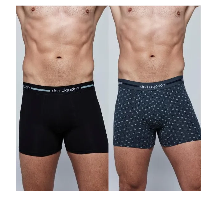 Pack 2 Boxer Cro Algodon Fantasia Pb701