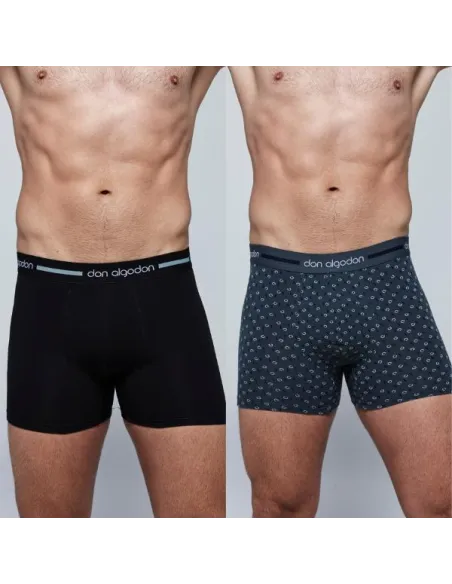 Pack 2 Boxer Cro Algodon Fantasia Pb701