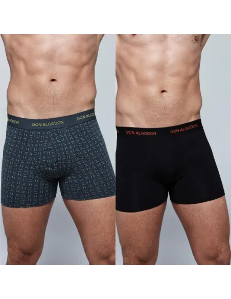 Pack 2 Boxer Cro Algodon Fantasia Pb705