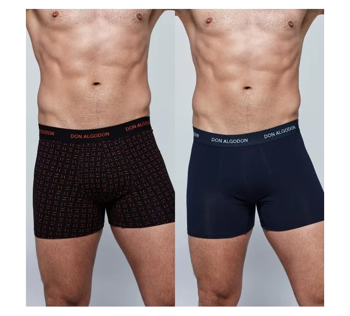 Pack 2 Boxer Cro Algodon Fantasia Pb705