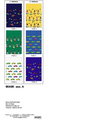 Calcetin Cro Algodon Fantasia Miami A