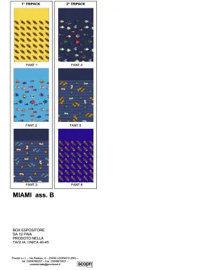 Calcetin Cro Algodon Fantasia Miami B