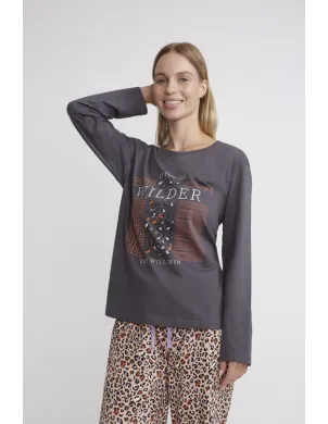 Pijama Sra M/L Verano Wilder Woman