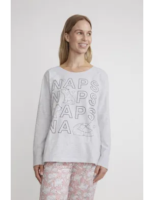 Pijama Sra M/L Verano Naps Woman